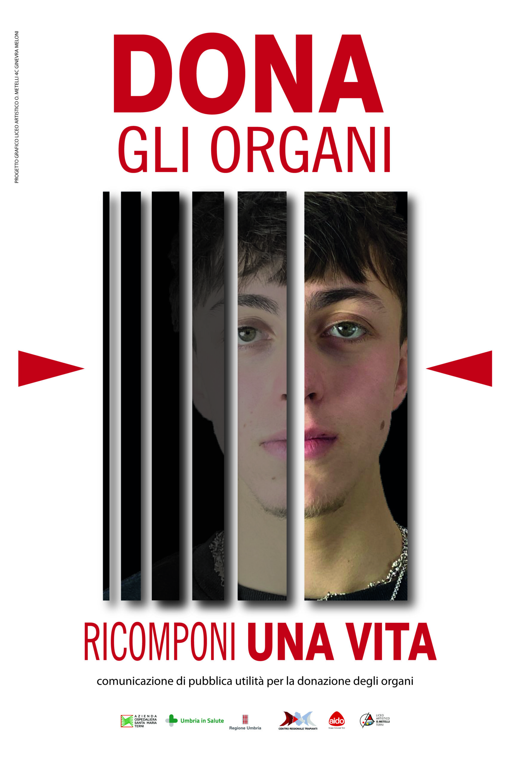 Locandina Dona gli organi, regala una vita (Meloni) 1606