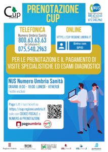 Locandina informativa sul CUP online